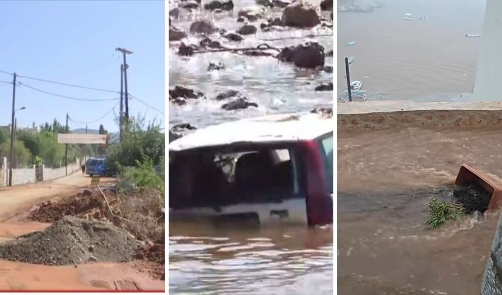 Greece floods: Over 50 homes inundated as freak storm batters Mani peninsula