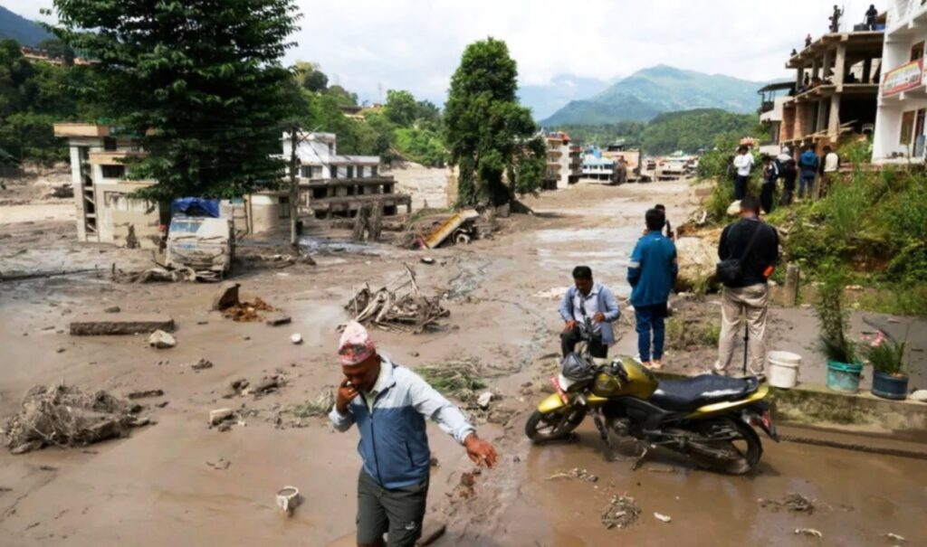 Nepal floods: Race to find thousands missing after deadly mudslide — “Nothing is left”