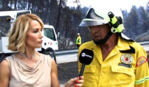 Volunteer firefighter on Siviri wildfire: “The worst night of my life”