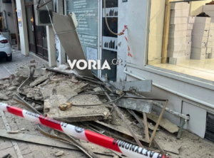 Thessaloniki: Balcony collapses in city center — “It sounded like an earthquake”