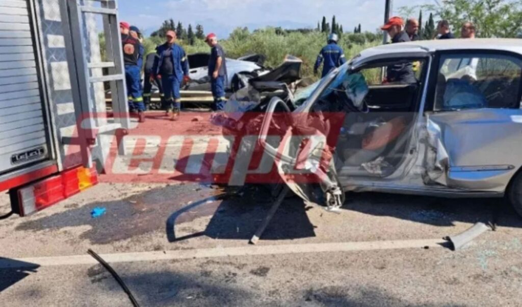 Fatal car crash in Kato Achaia: One dead, one injured as vehicle bursts into flames