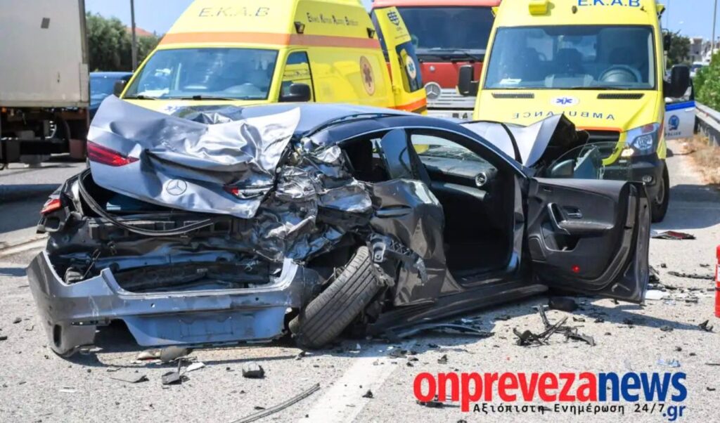 Preveza tunnel crash: “I was in pain everywhere,” says injured Italian tourist