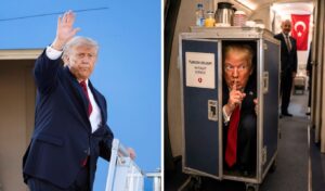 Trump smuggled out of Turkey in catering cart: AI memes flood social media