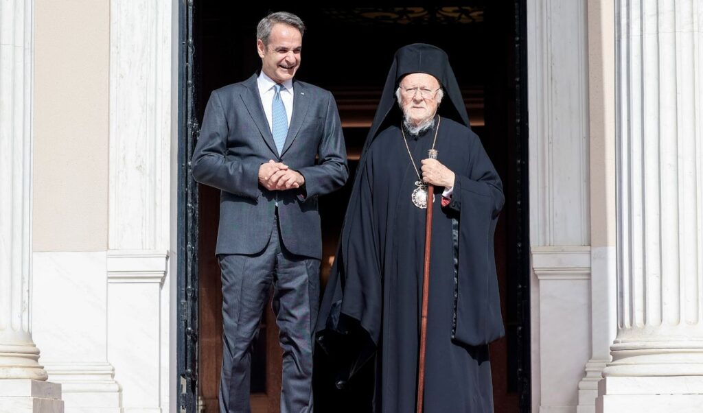 Patriarch Bartholomew: Mitsotakis asked me to officiate his son’s wedding in September 2027