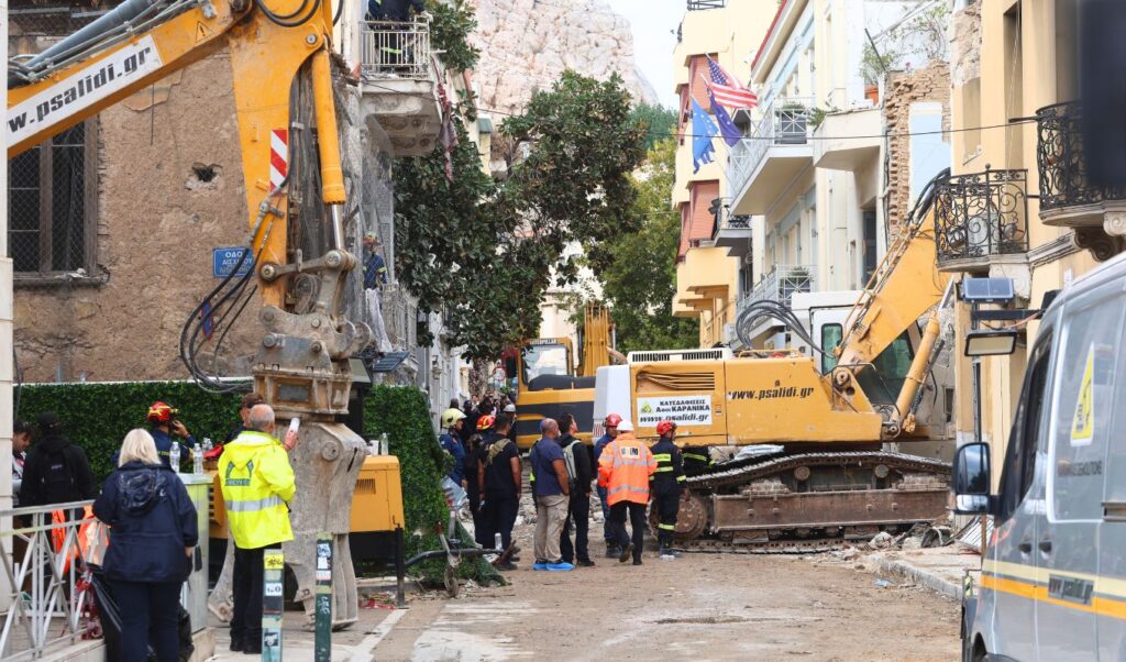 Athens Plaka explosion: Six dead as investigators comb through rubble for cause