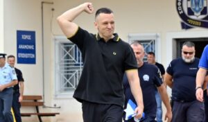 Kasidiaris Released: Can He Run in Greek Elections Until 2033?