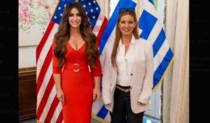 Kimberly Guilfoyle meets Israel’s ambassador to Greece: “Israel will always remain a vital US ally”