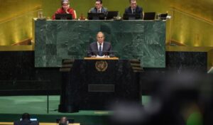 Lavrov at UN: Europe blocks Ukraine peace talks, Russia ready to help in Strait of Hormuz
