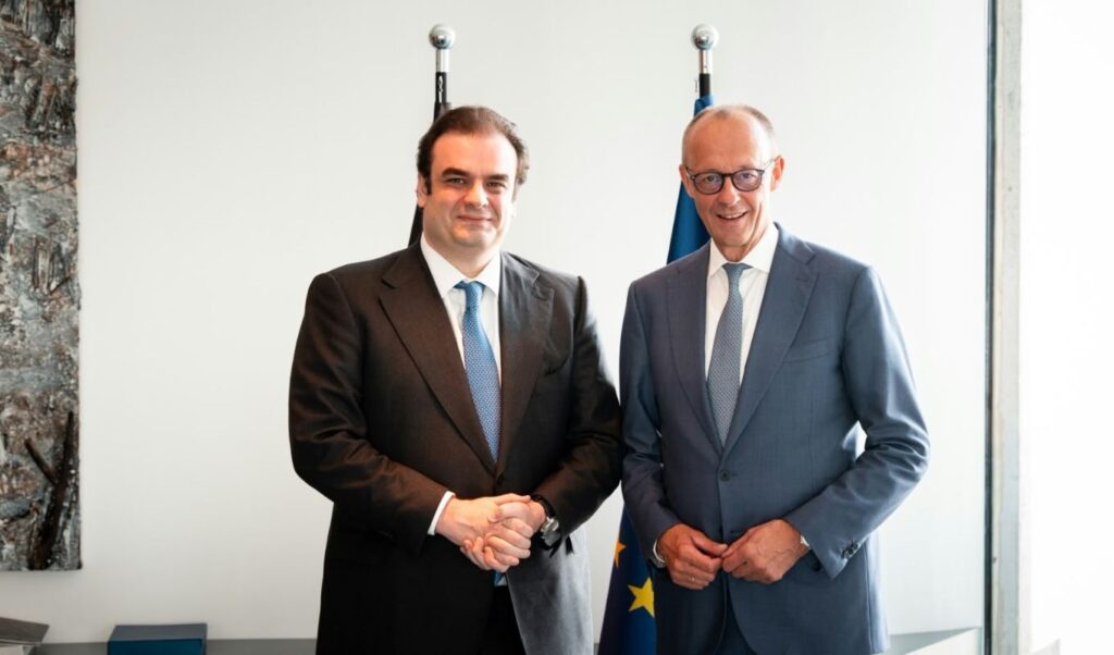 Pierrakakis after meeting Merz and Klingbeil: Reforms and results are the best answer to populism