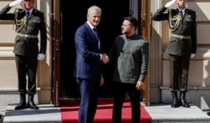 Zelensky’s plane nearly hit by drone over Moldova, says Norway’s PM