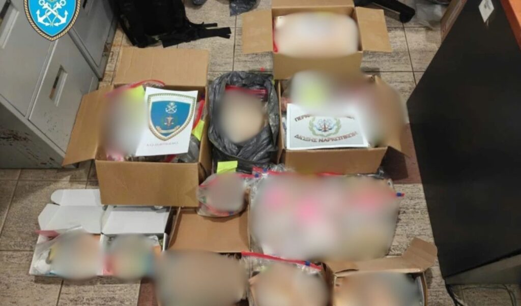Rhodes: 35g of cocaine in Piraeus led to €950,000 hidden in a real estate office