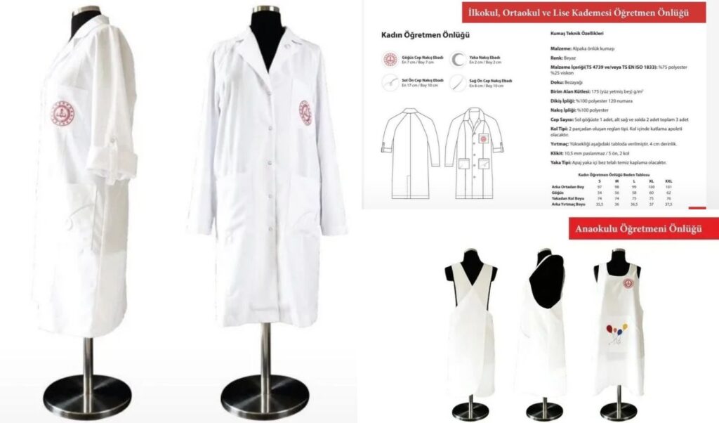Turkey mandates white lab coats for teachers — protests erupt in Ankara