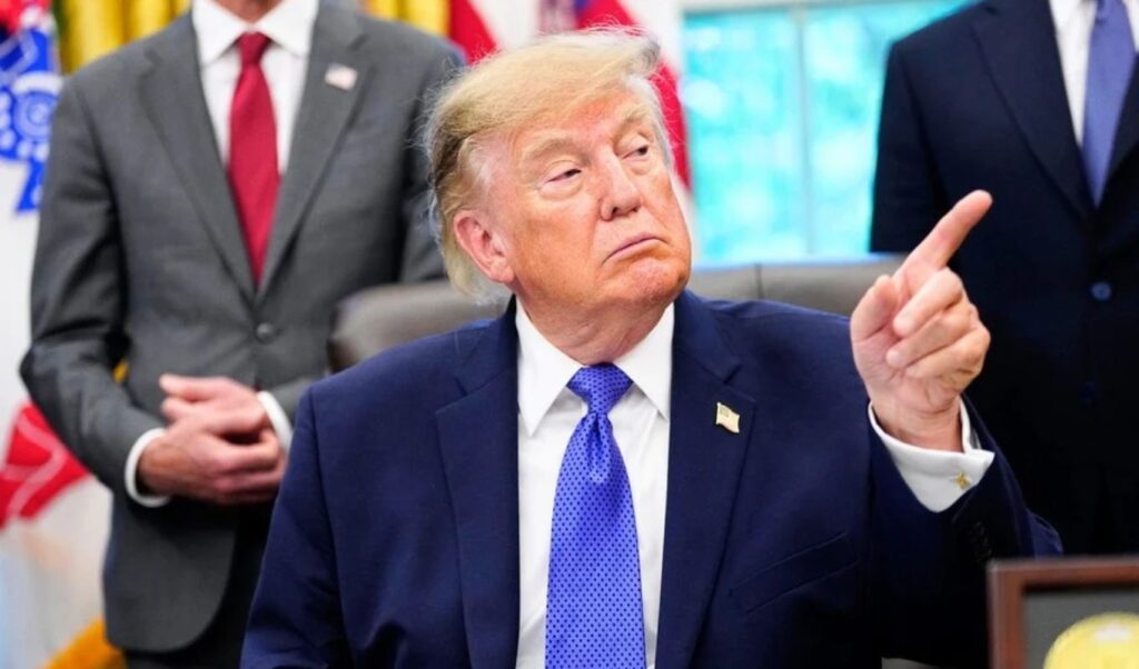 Trump’s government-funded campaign ad sparks illegal propaganda claims
