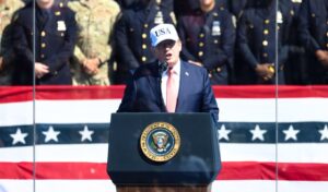 Trump’s 9/11 Story: “Firefighters Carried Me Out of a Collapsing Building”