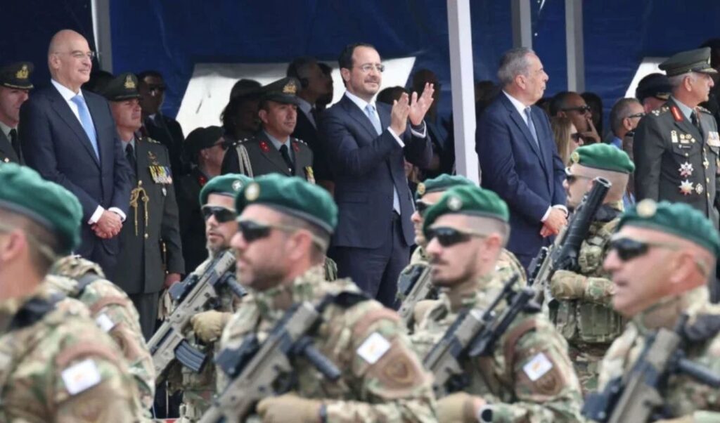 Greece sends powerful unity message at Cyprus’ 66th independence anniversary
