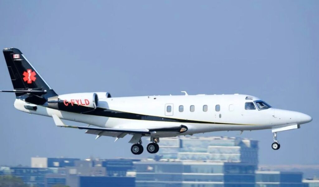 Missing air ambulance jet with 6 on board vanishes after departing Bermuda