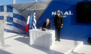 Frigate Nearhos: Commander Vasilis Karagiannakis takes the helm of Greece’s second Belharra