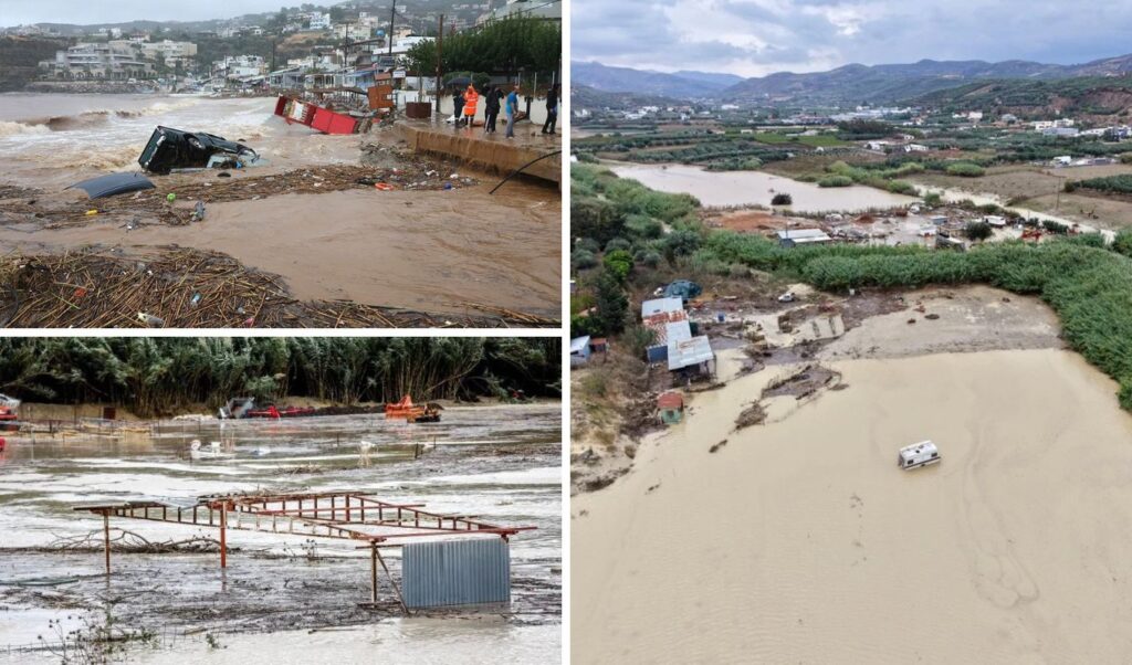 Crete storm alert: Floods, 9 Beaufort winds & emergency warnings