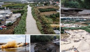 Crete braces for second storm wave: one dead, biblical floods