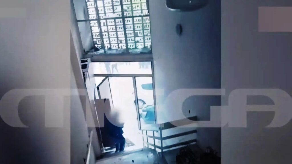 Kolonos explosion: Shocking footage captures injured officer and debris in the aftermath