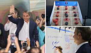 Mitsotakis shoots “4 for 4” at New Democracy’s 52nd anniversary