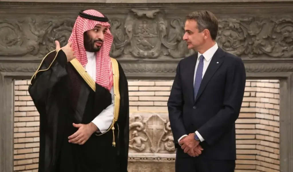 Mitsotakis in Riyadh: Patriots, energy deals, and Greece’s gateway to Europe