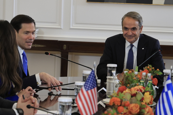 Mitsotakis & Rubio meeting