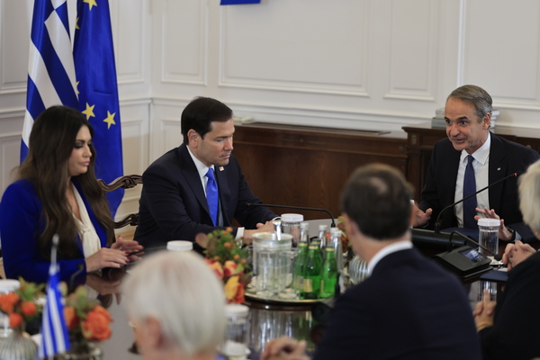 Mitsotakis & Rubio meeting