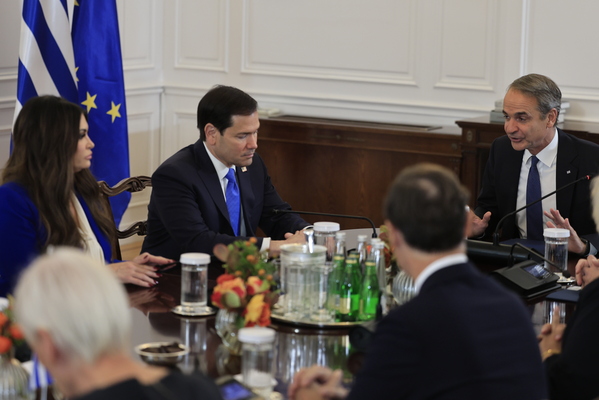 Mitsotakis & Rubio meeting