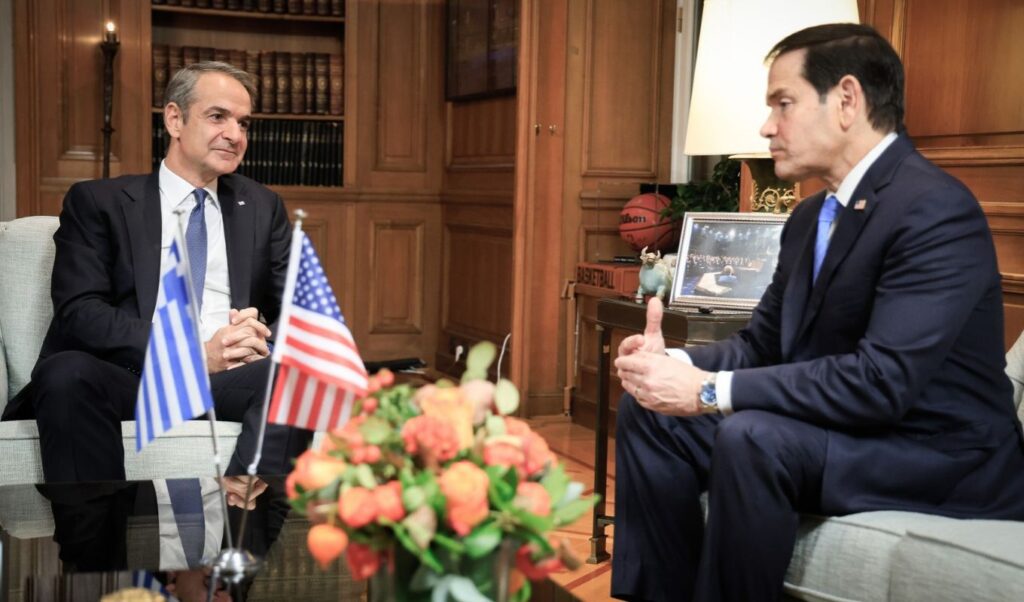 Mitsotakis meets Rubio: Greece-US relations at all-time high