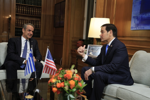 Mitsotakis & Rubio meeting