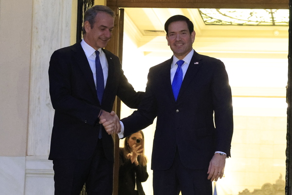 Mitsotakis & Rubio meeting