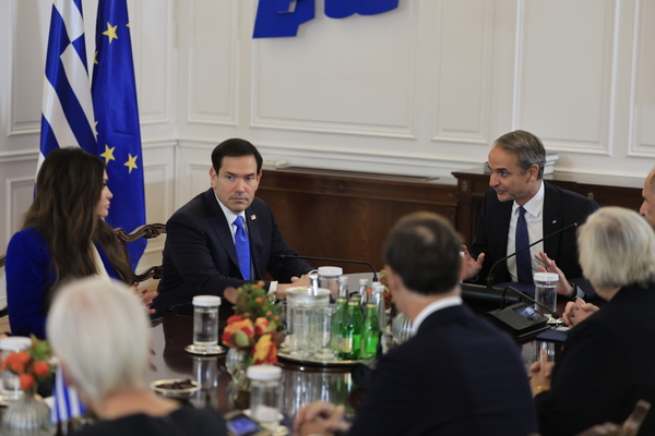 Mitsotakis & Rubio meeting