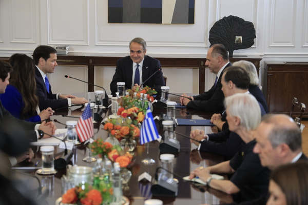 Mitsotakis & Rubio meeting