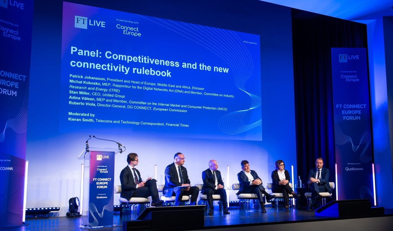 United Group CEO Stan Miller at FT Connect Europe on Europe's digital future