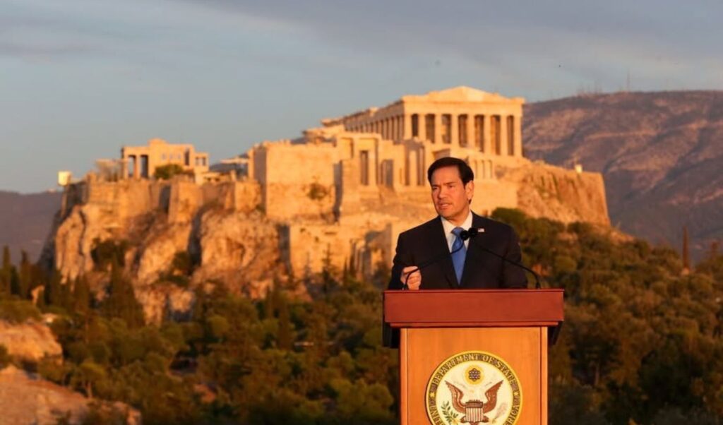 Rubio at the Pnyx: Greece is an indispensable US ally and model NATO partner