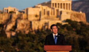 Rubio’s Surprise Speech at the Pnyx: “Athens gave us democracy, Plato and Aristotle gave us Western philosophy”