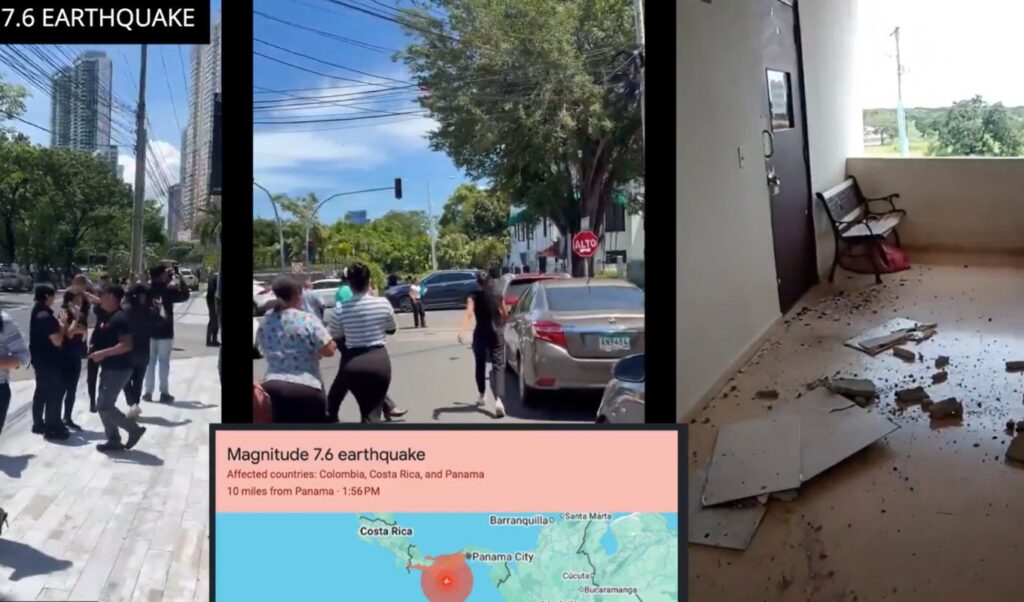 7.6 Magnitude Earthquake Hits Panama: Tsunami Warning Issued for Nine Countries