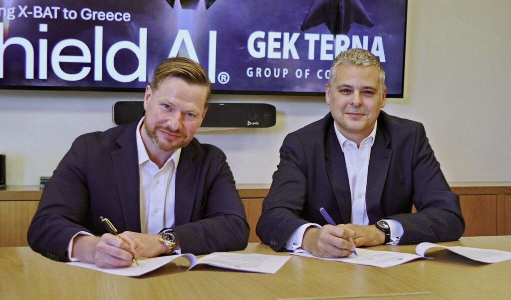 Shield AI & GEK TERNA: Building the X-BAT Combat Drone in Greece