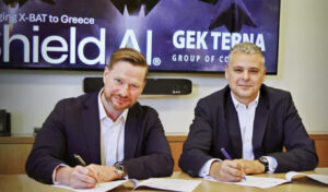 Shield AI & GEK TERNA Partner to Manufacture X-BAT Combat Drone in Greece