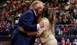 Trump goes off-script at Michigan rally: Comments on Nicki Minaj’s behind