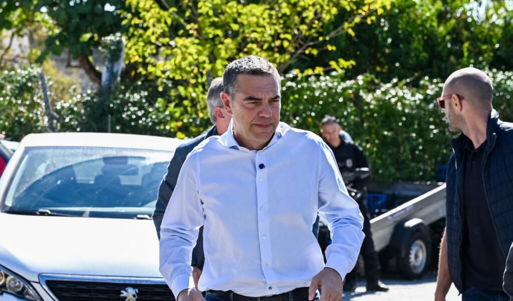 Tsipras warns of government plot to blame him for protest unrest