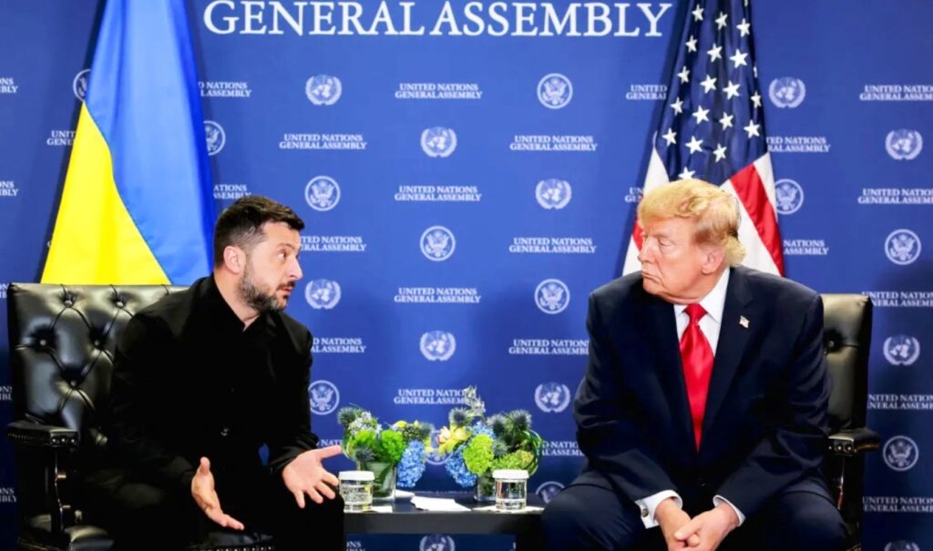 Zelensky says he felt “betrayed” by Trump over Ukraine stance